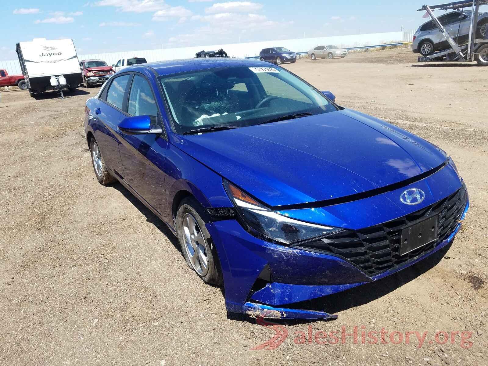 5NPLL4AG0MH046167 2021 HYUNDAI ELANTRA