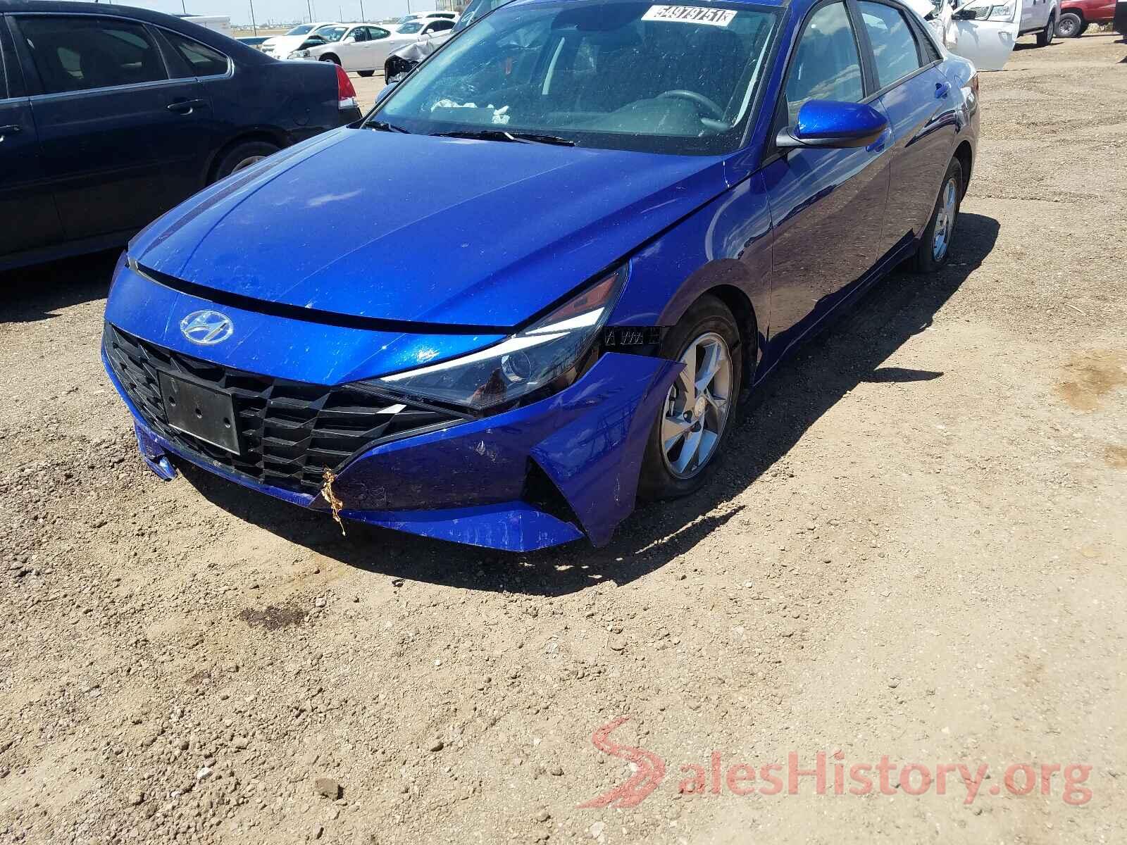 5NPLL4AG0MH046167 2021 HYUNDAI ELANTRA