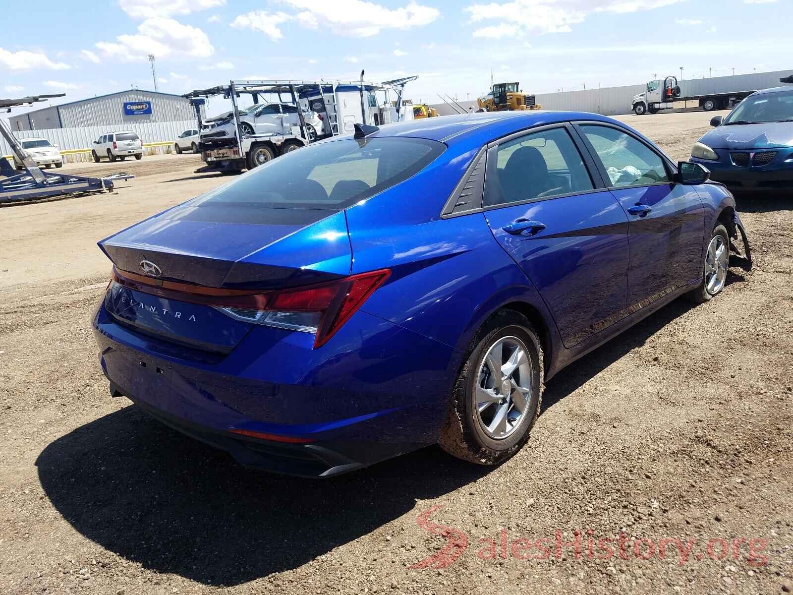 5NPLL4AG0MH046167 2021 HYUNDAI ELANTRA