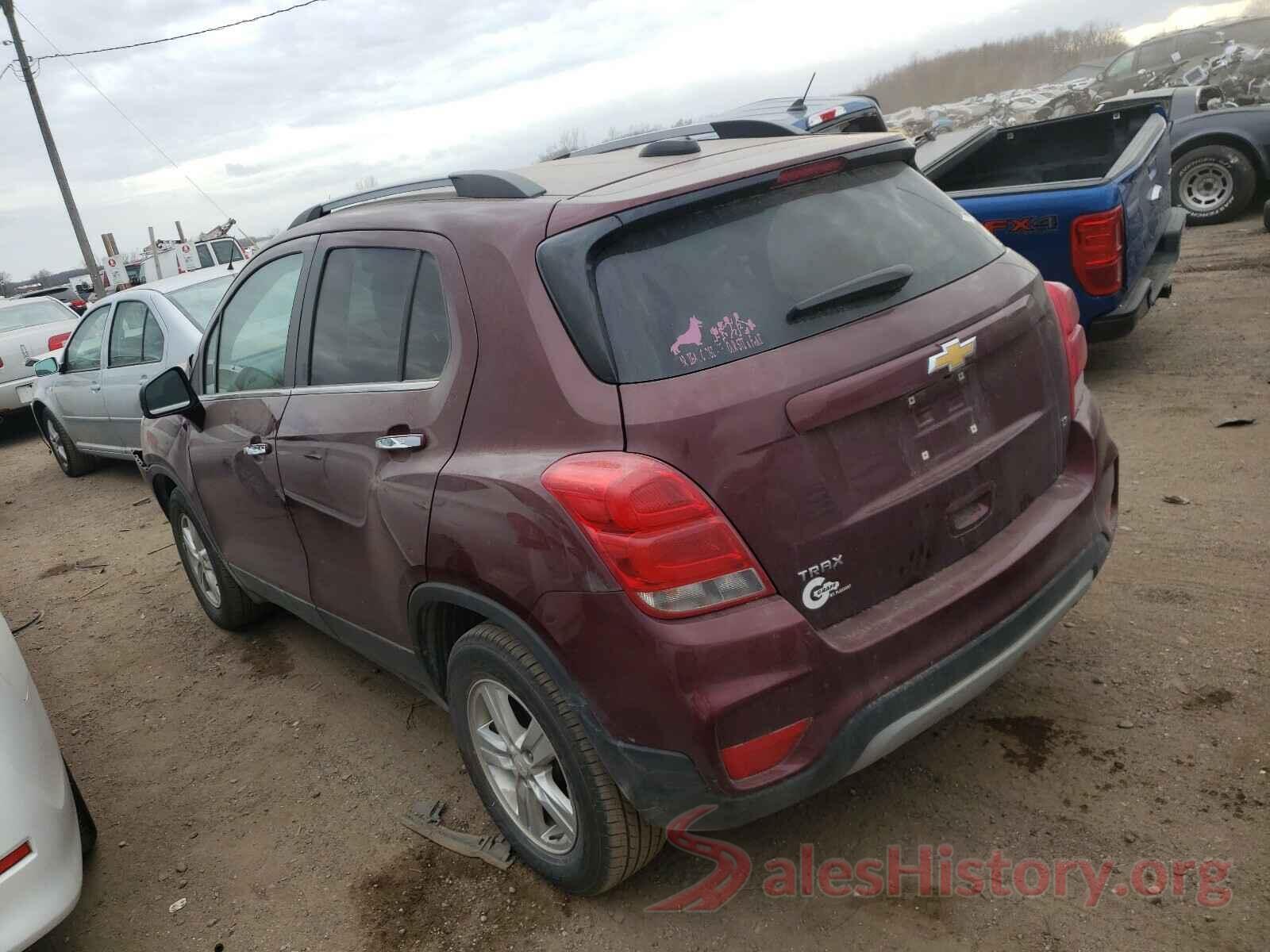 3GNCJLSB8HL272831 2017 CHEVROLET TRAX