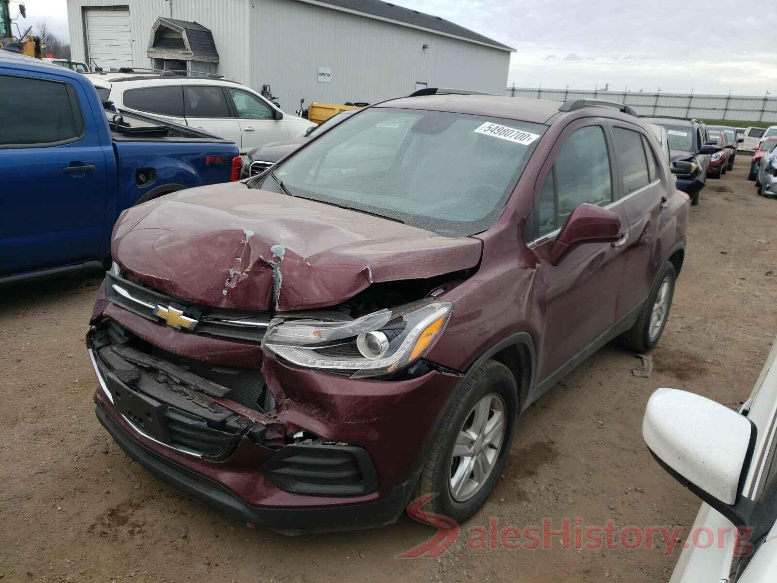 3GNCJLSB8HL272831 2017 CHEVROLET TRAX