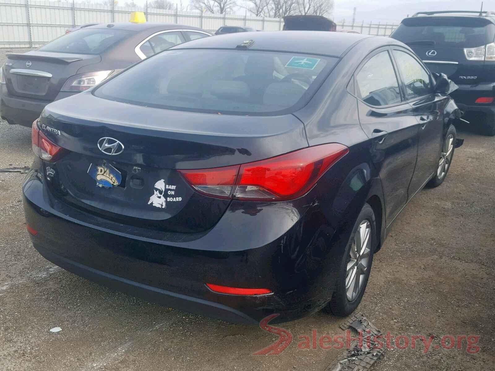 5NPDH4AE9GH689335 2016 HYUNDAI ELANTRA