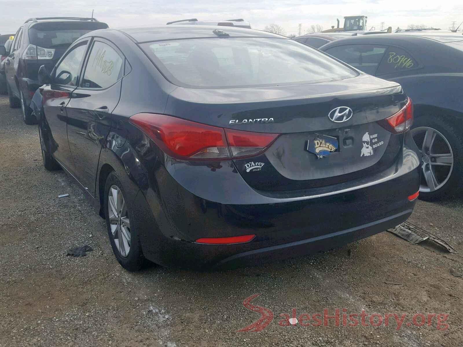 5NPDH4AE9GH689335 2016 HYUNDAI ELANTRA