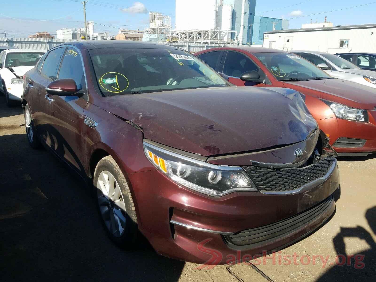 5XXGU4L34GG098572 2016 KIA OPTIMA