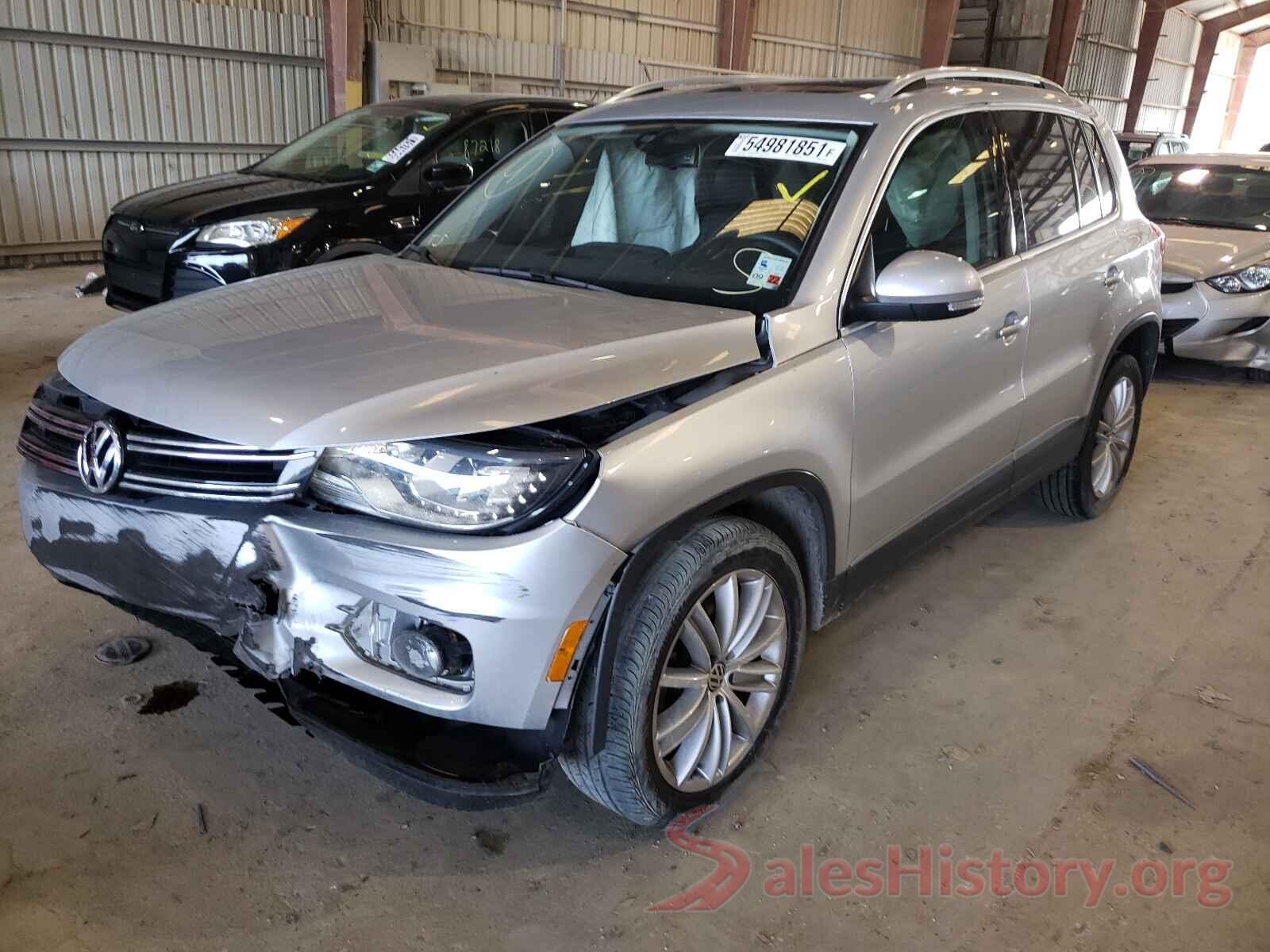 WVGAV7AX6GW606688 2016 VOLKSWAGEN TIGUAN