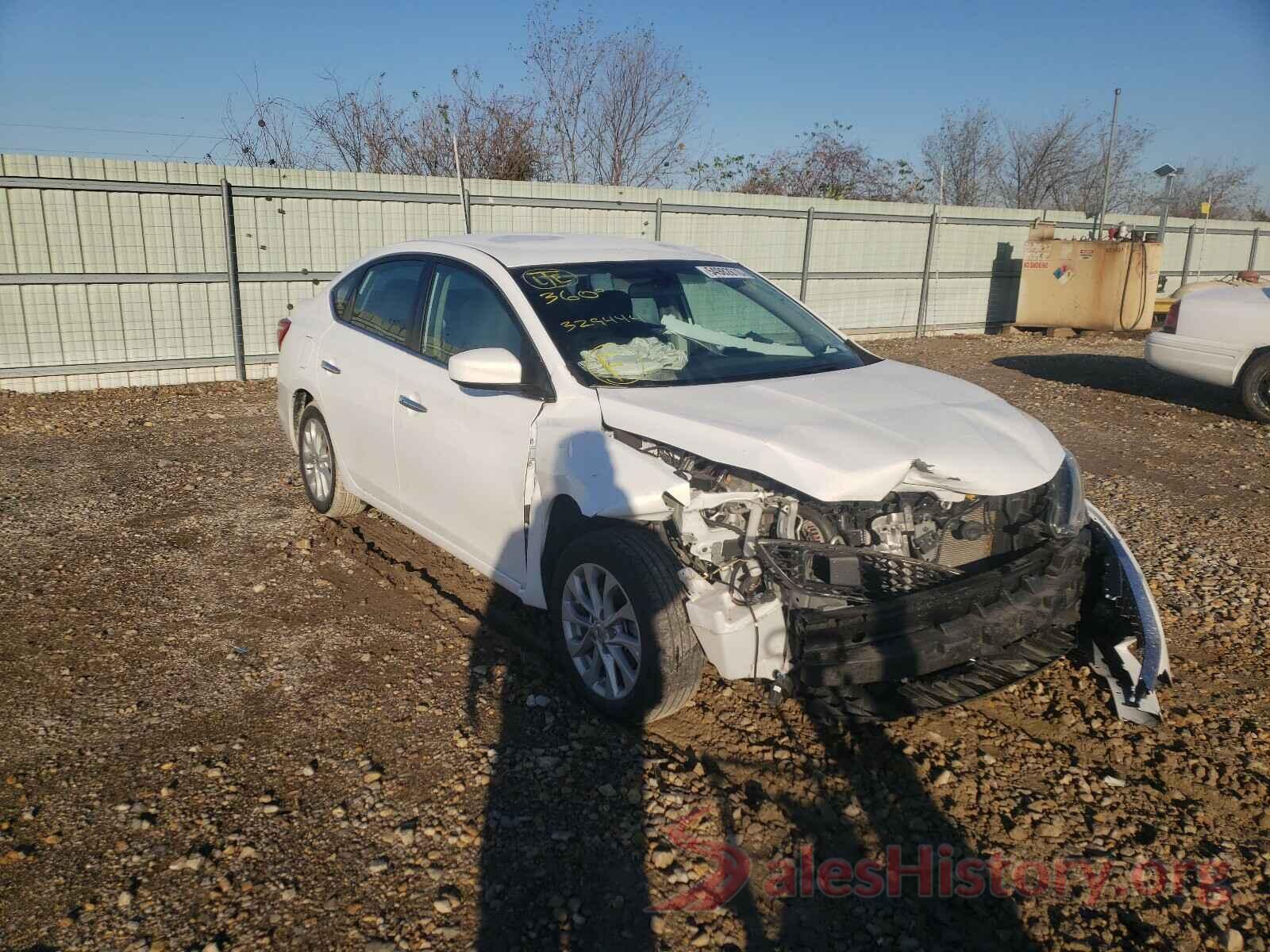 3N1AB7AP4KY329444 2019 NISSAN SENTRA