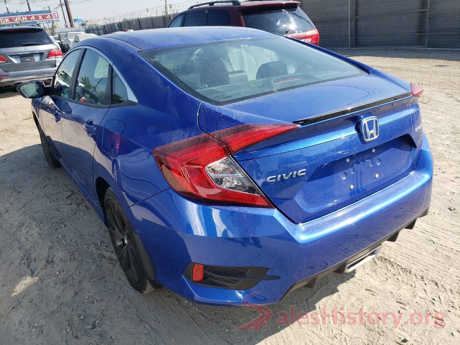 19XFC2F88KE205571 2019 HONDA CIVIC