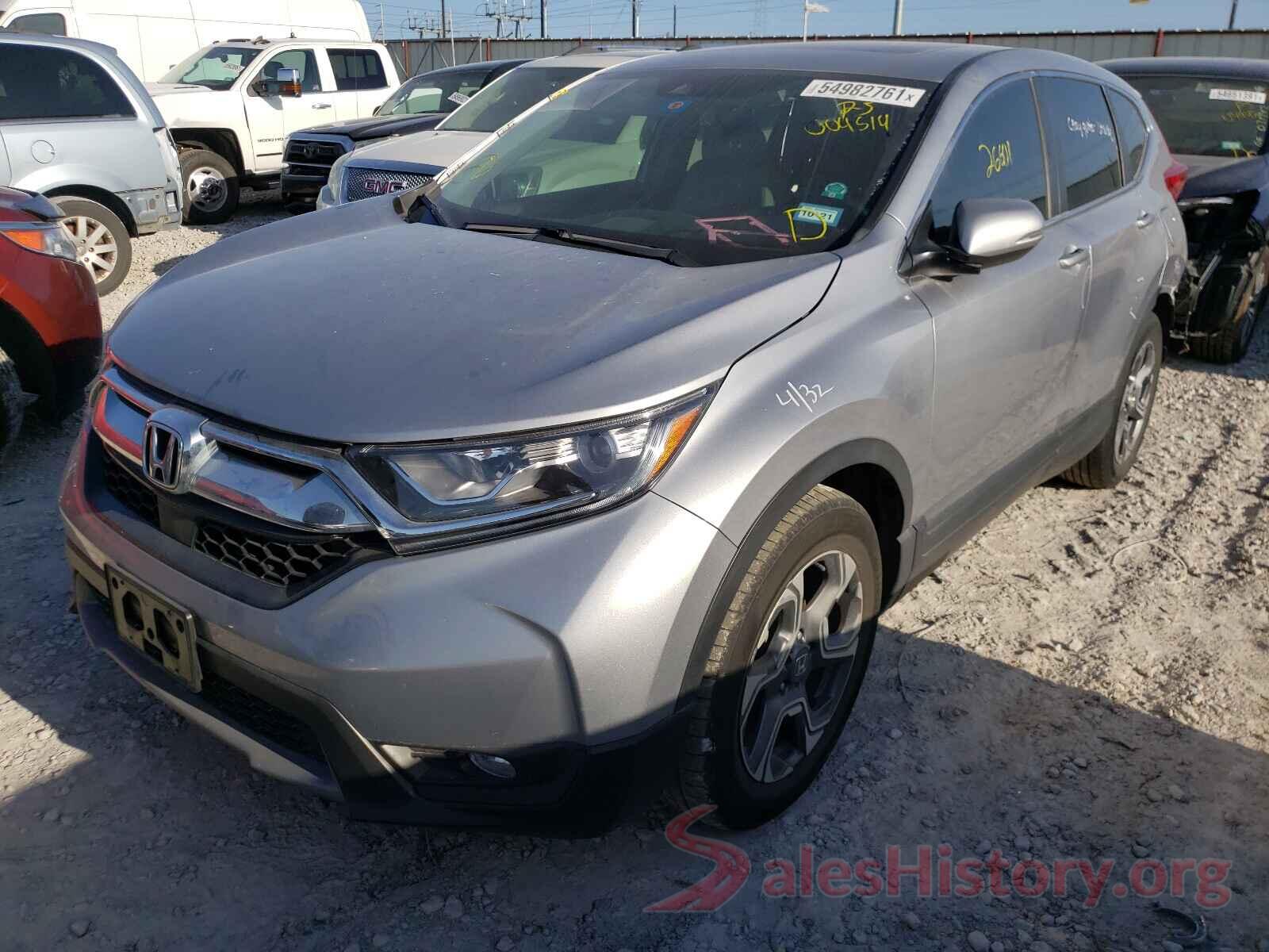 5J6RW1H8XJA004519 2018 HONDA CRV