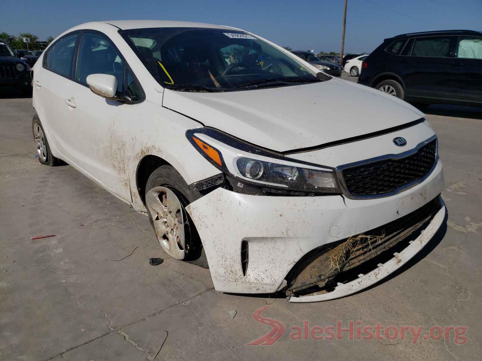 3KPFL4A78HE100855 2017 KIA FORTE