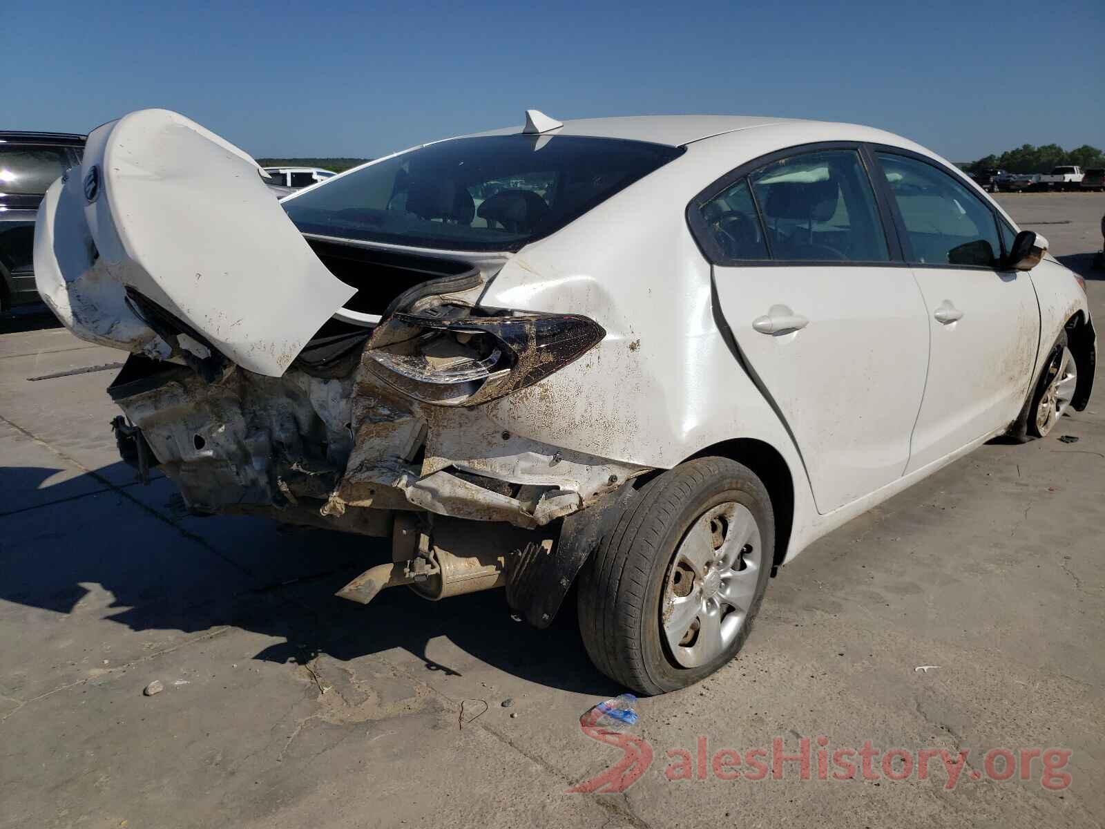 3KPFL4A78HE100855 2017 KIA FORTE