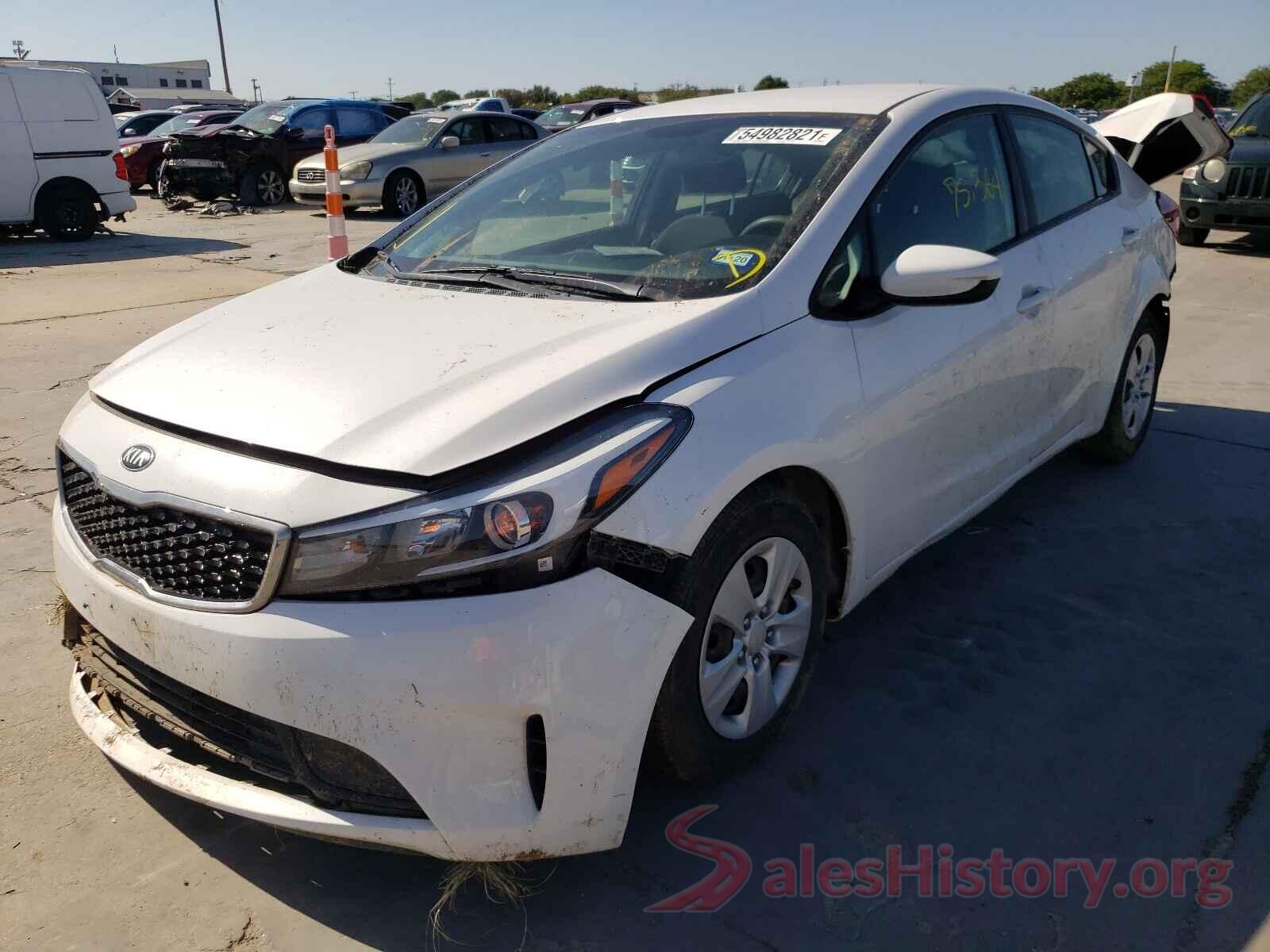 3KPFL4A78HE100855 2017 KIA FORTE