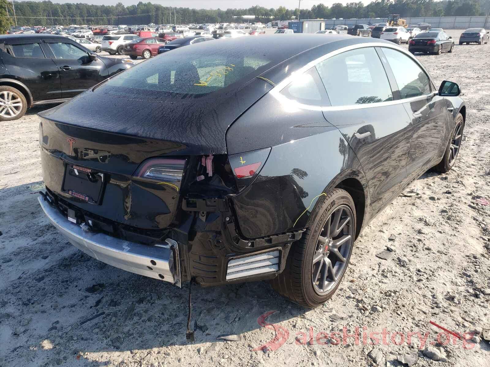 5YJ3E1EA1KF428881 2019 TESLA MODEL 3