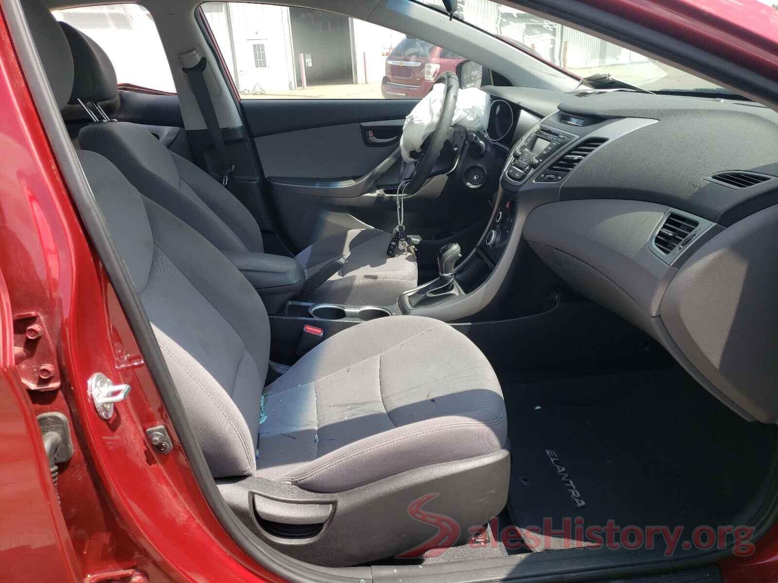 5NPDH4AE3GH741767 2016 HYUNDAI ELANTRA