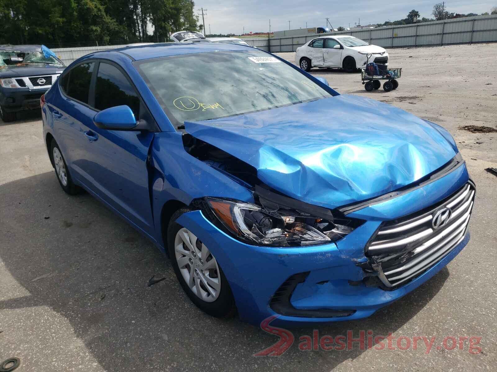 5NPD74LF8JH237764 2018 HYUNDAI ELANTRA