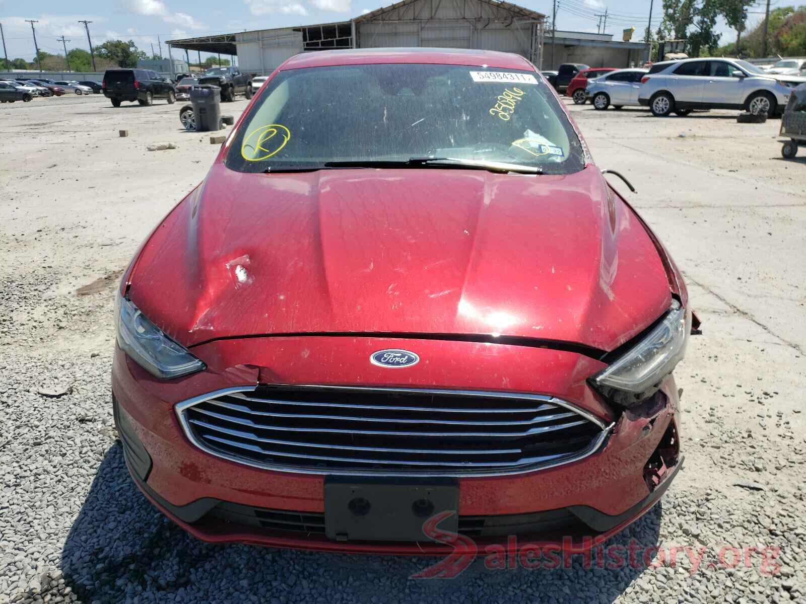 3FA6P0HD4KR250296 2019 FORD FUSION