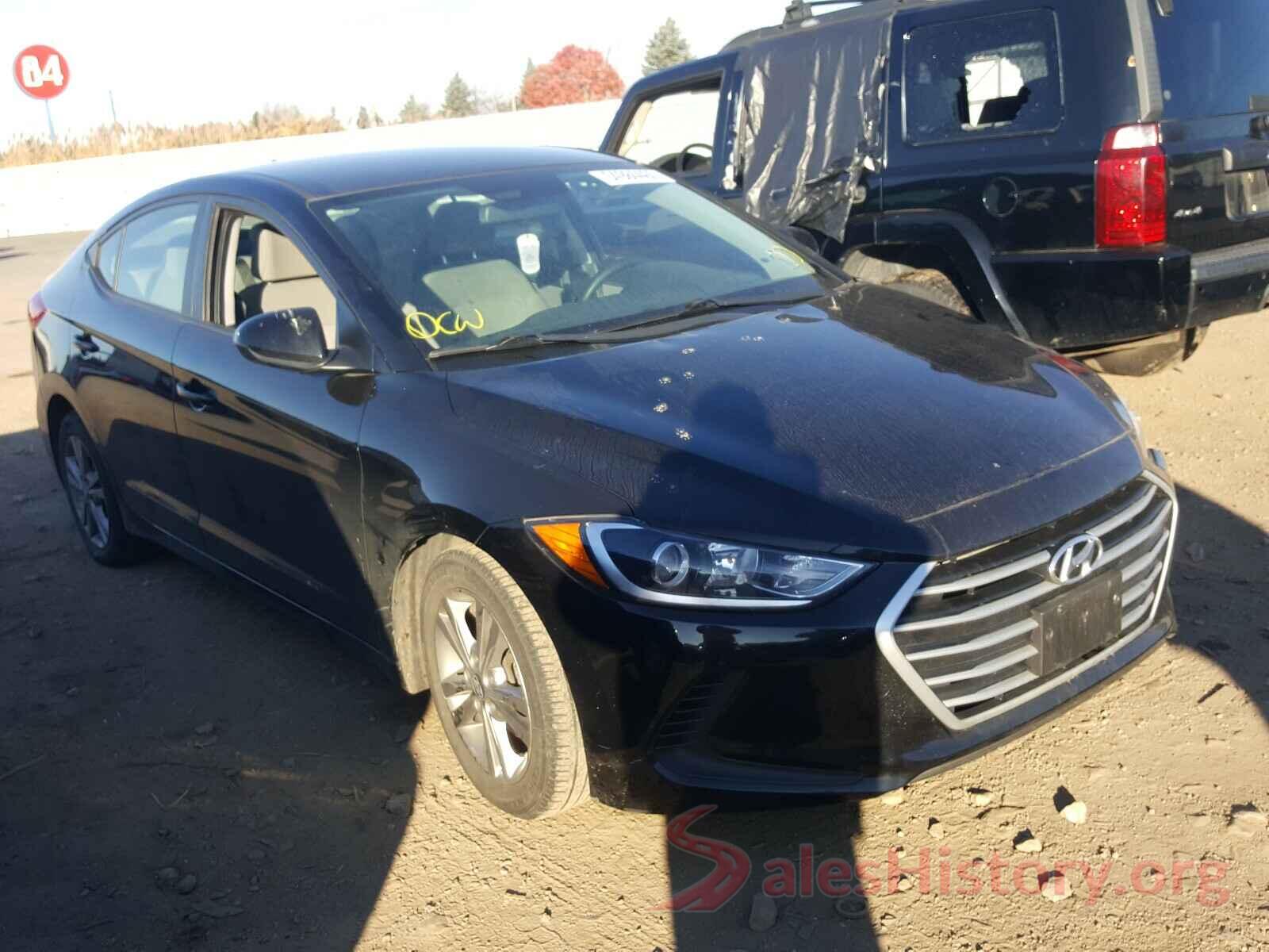 KMHD84LF6HU206103 2017 HYUNDAI ELANTRA