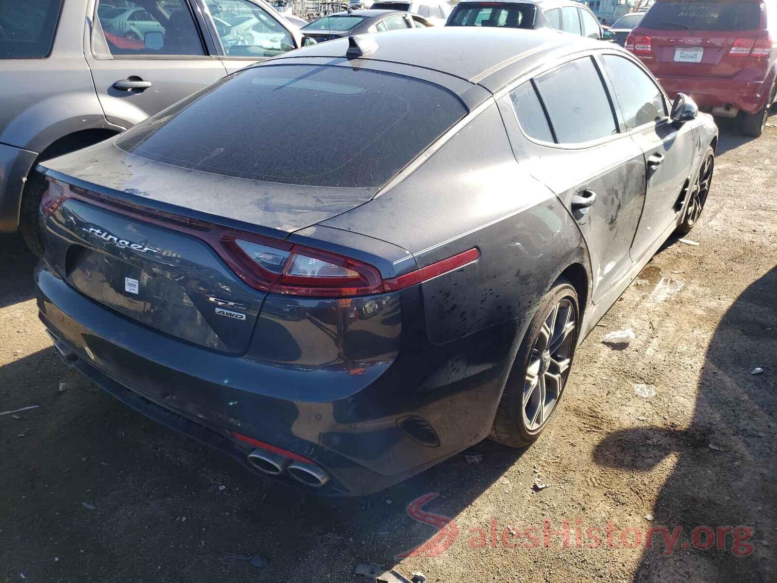 KNAE15LA8L6077301 2020 KIA STINGER