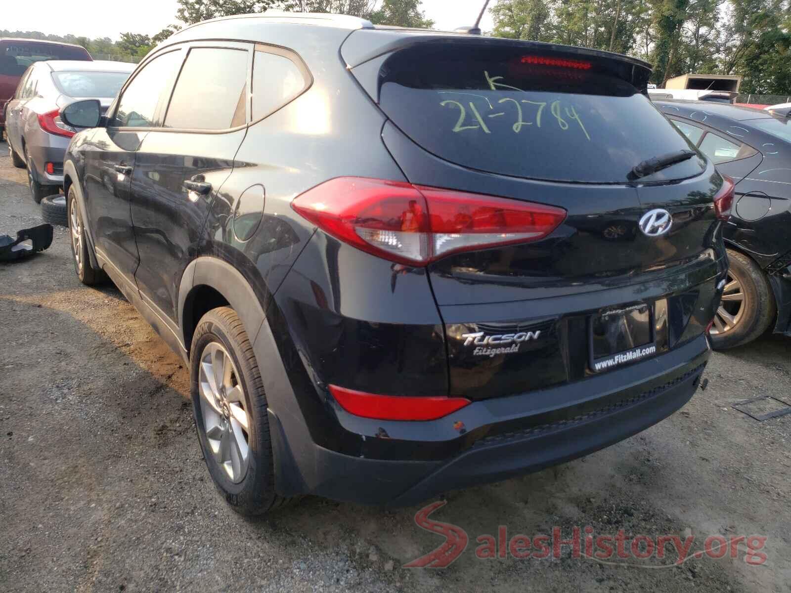 KM8J3CA44GU022287 2016 HYUNDAI TUCSON