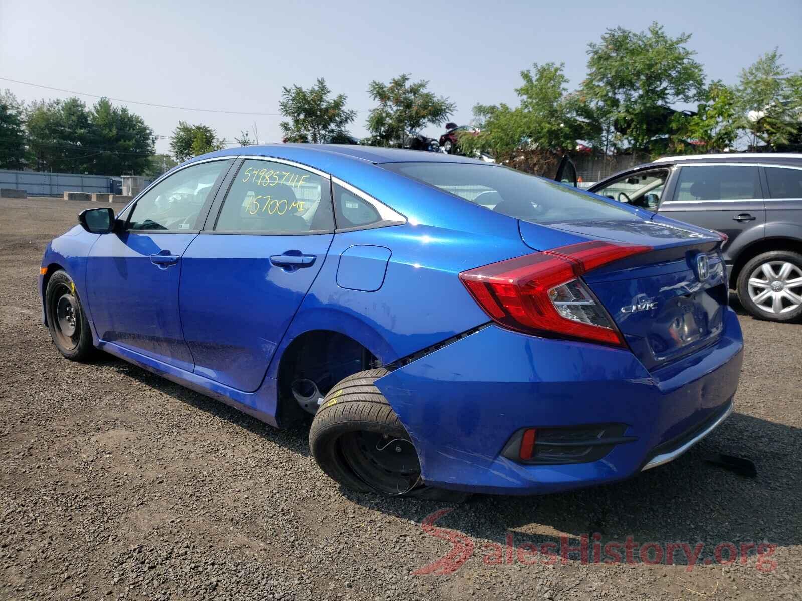 2HGFC2F63KH574701 2019 HONDA CIVIC