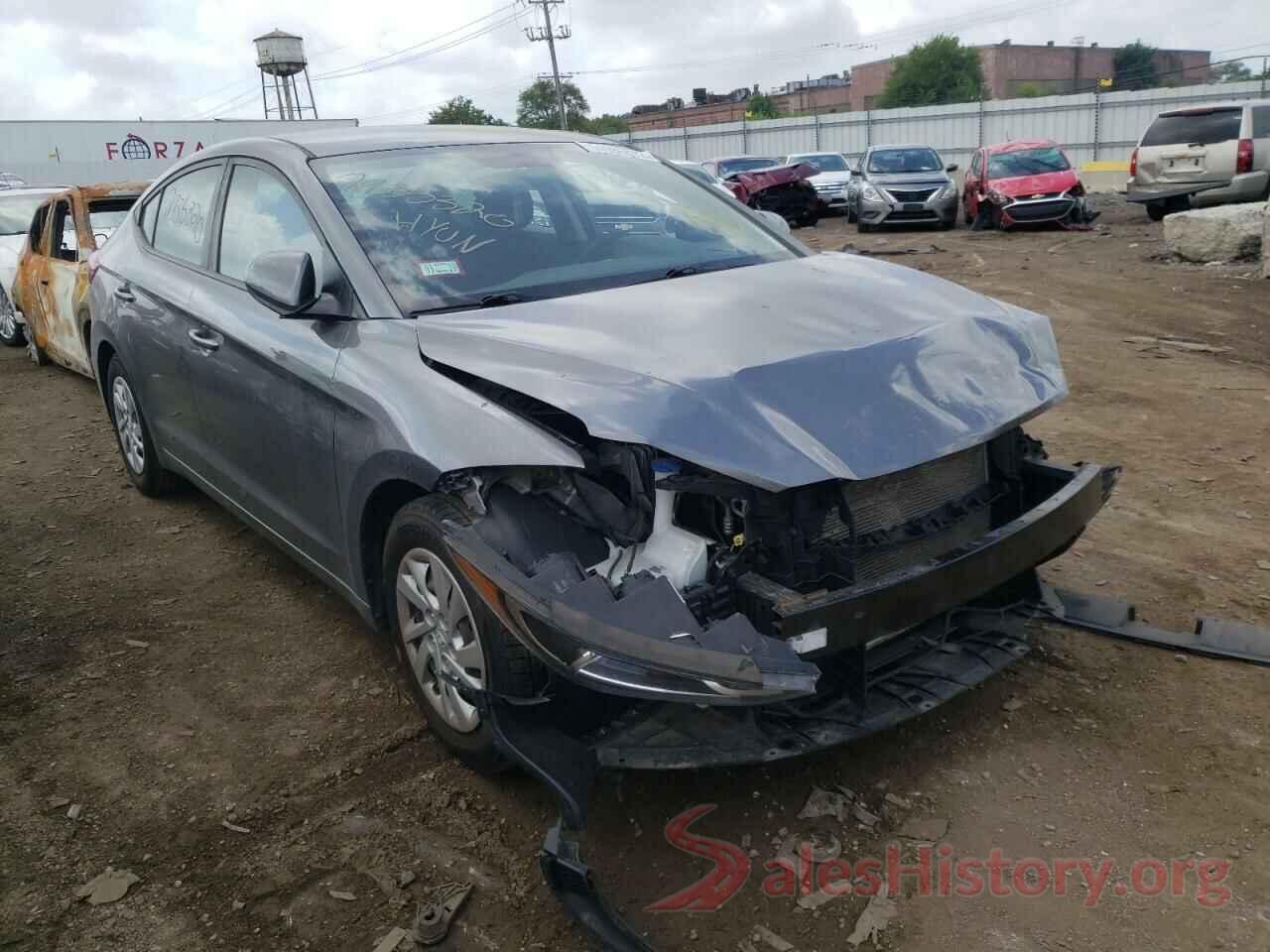 5NPD74LF8JH391861 2018 HYUNDAI ELANTRA