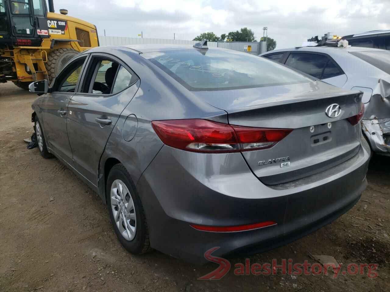 5NPD74LF8JH391861 2018 HYUNDAI ELANTRA