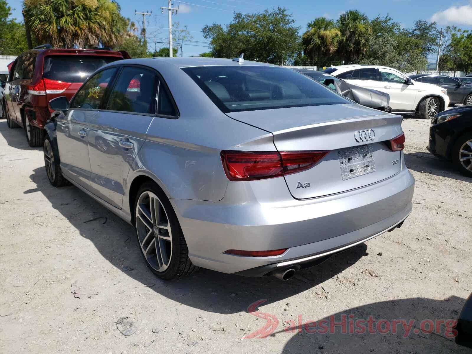 WAUB8GFF3H1033289 2017 AUDI A3