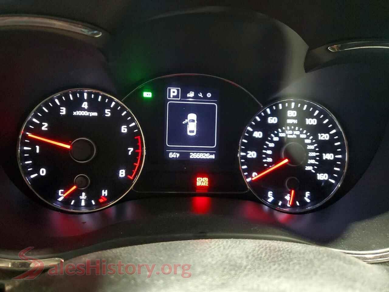 2017 KIA FORTE VIN 3KPFL4A79HE023414, interior center console