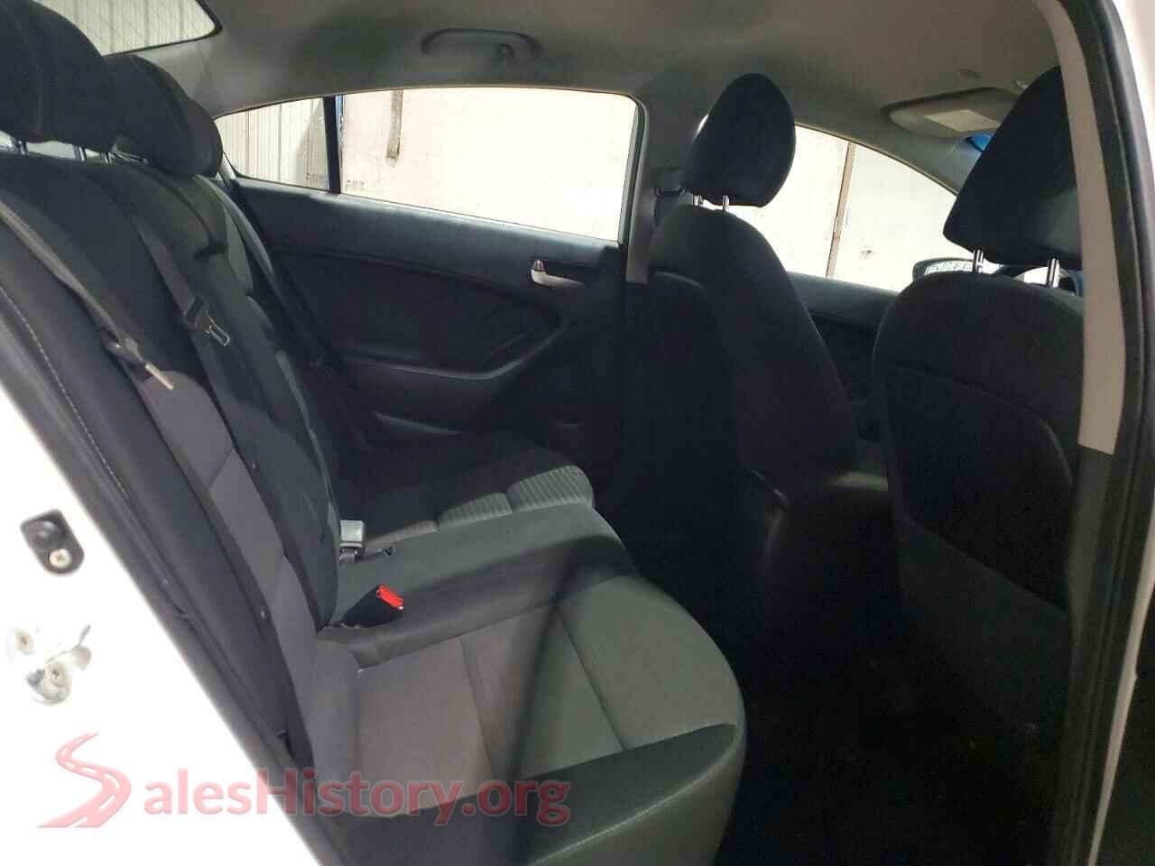 2017 KIA FORTE VIN 3KPFL4A79HE023414, odometer mileage