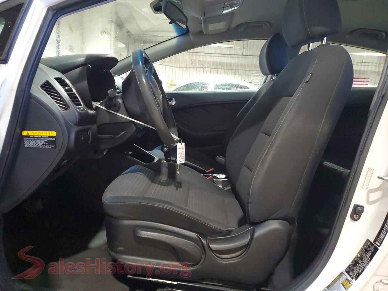 2017 KIA FORTE VIN 3KPFL4A79HE023414, engine bay