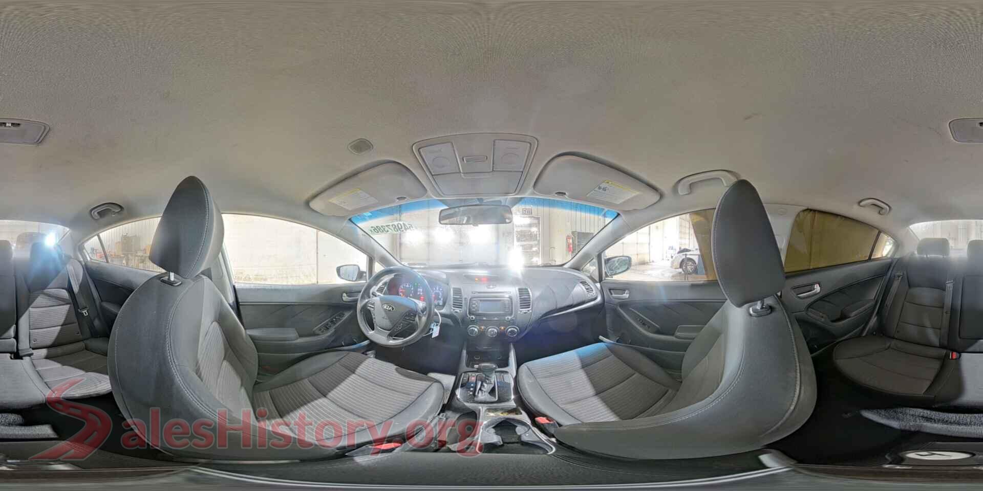 2017 KIA FORTE VIN 3KPFL4A79HE023414, auction photo 15