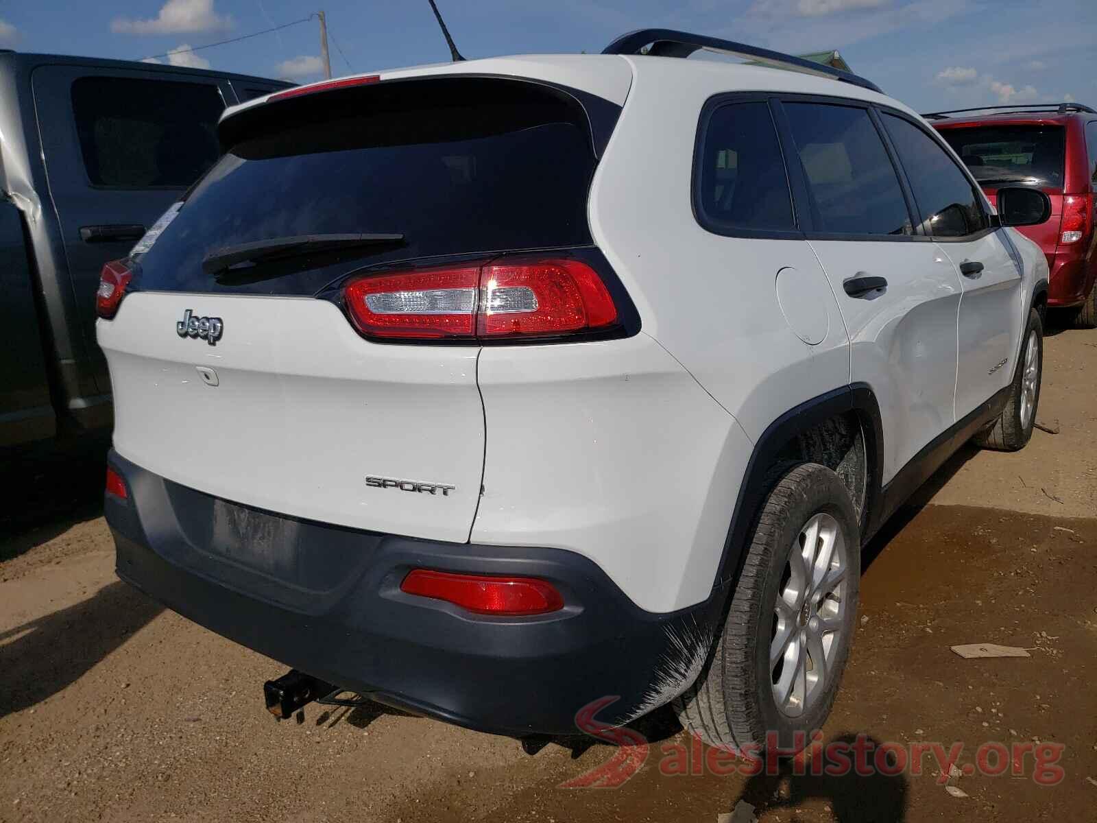 1C4PJLAB7GW288233 2016 JEEP CHEROKEE