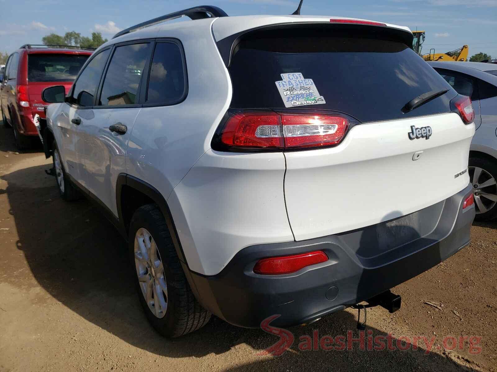 1C4PJLAB7GW288233 2016 JEEP CHEROKEE