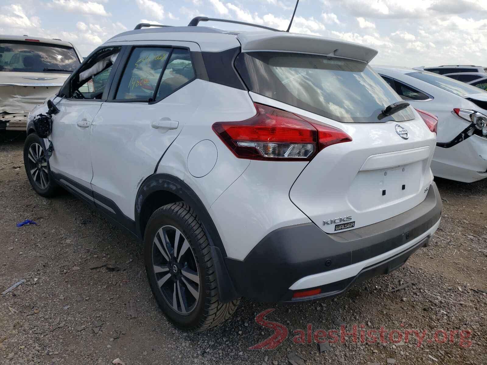 3N1CP5CU2KL561684 2019 NISSAN KICKS