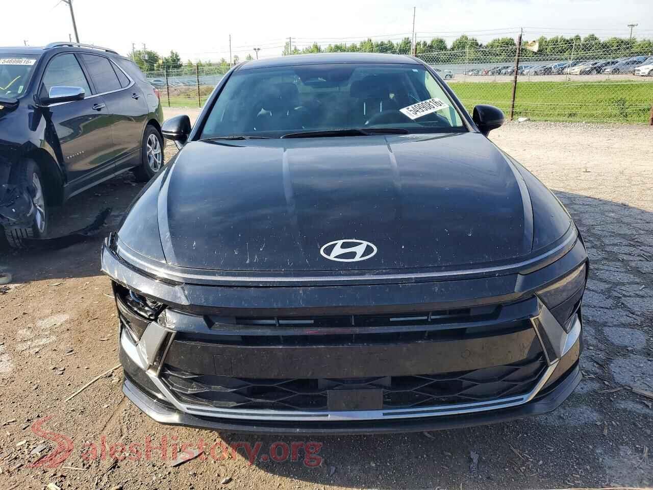 2024 HYUNDAI SONATA VIN KMHL64JA5RA368784, rear view