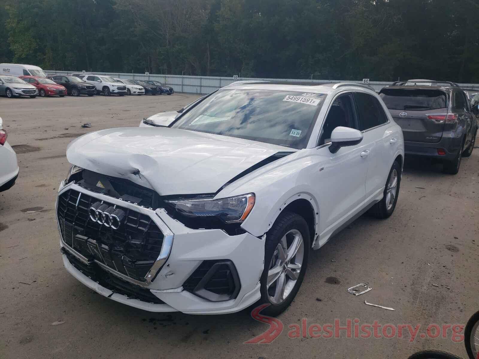 WA1DECF38M1011344 2021 AUDI Q3