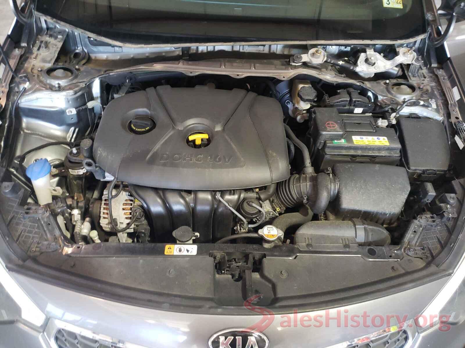 KNAFX4A6XG5574860 2016 KIA FORTE