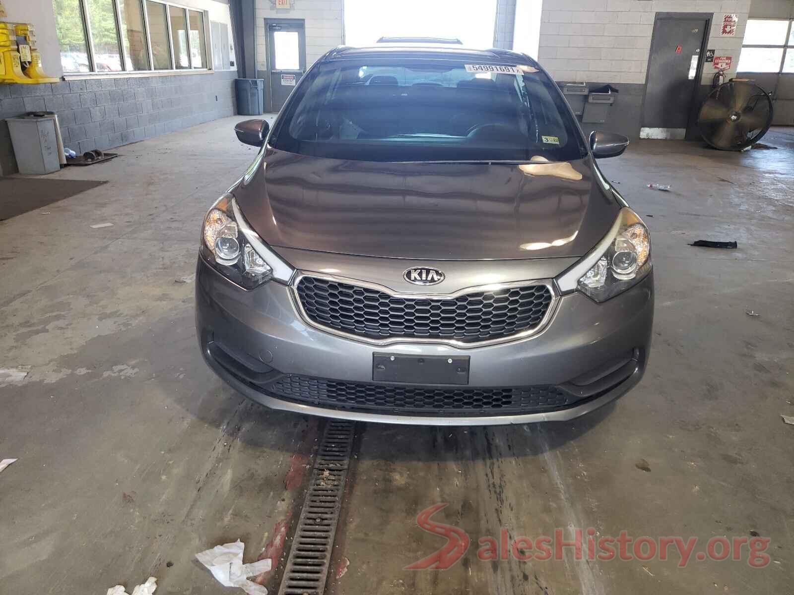 KNAFX4A6XG5574860 2016 KIA FORTE