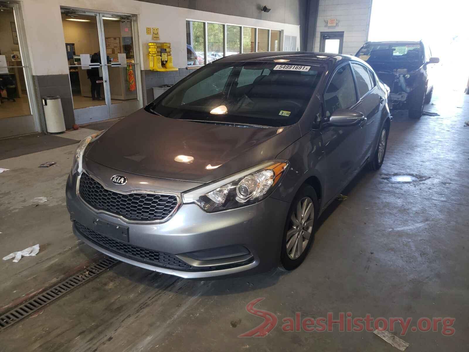 KNAFX4A6XG5574860 2016 KIA FORTE