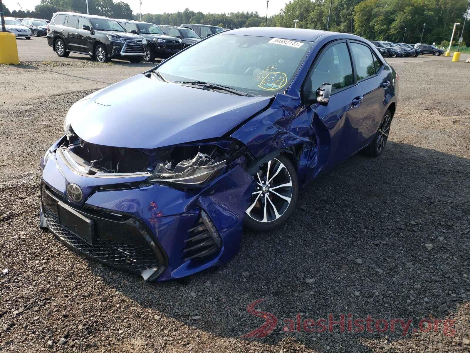 2T1BURHE1KC221813 2019 TOYOTA COROLLA