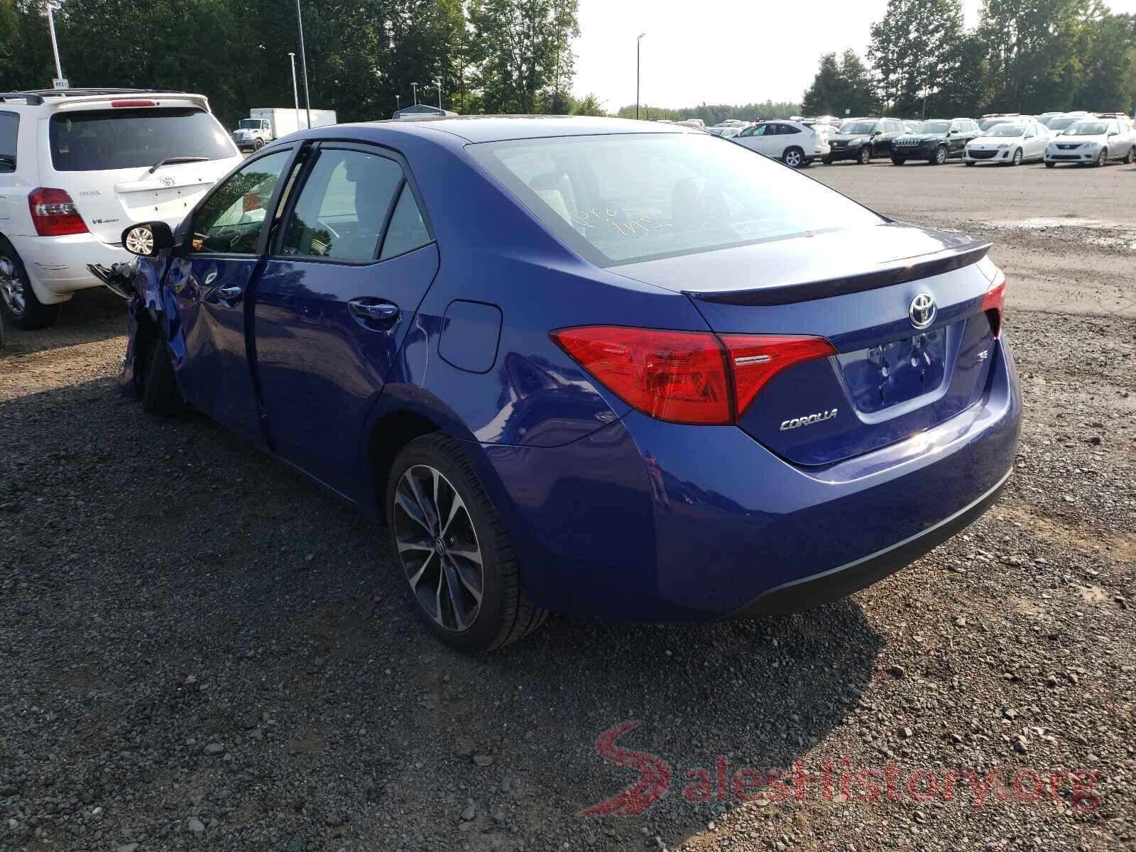 2T1BURHE1KC221813 2019 TOYOTA COROLLA