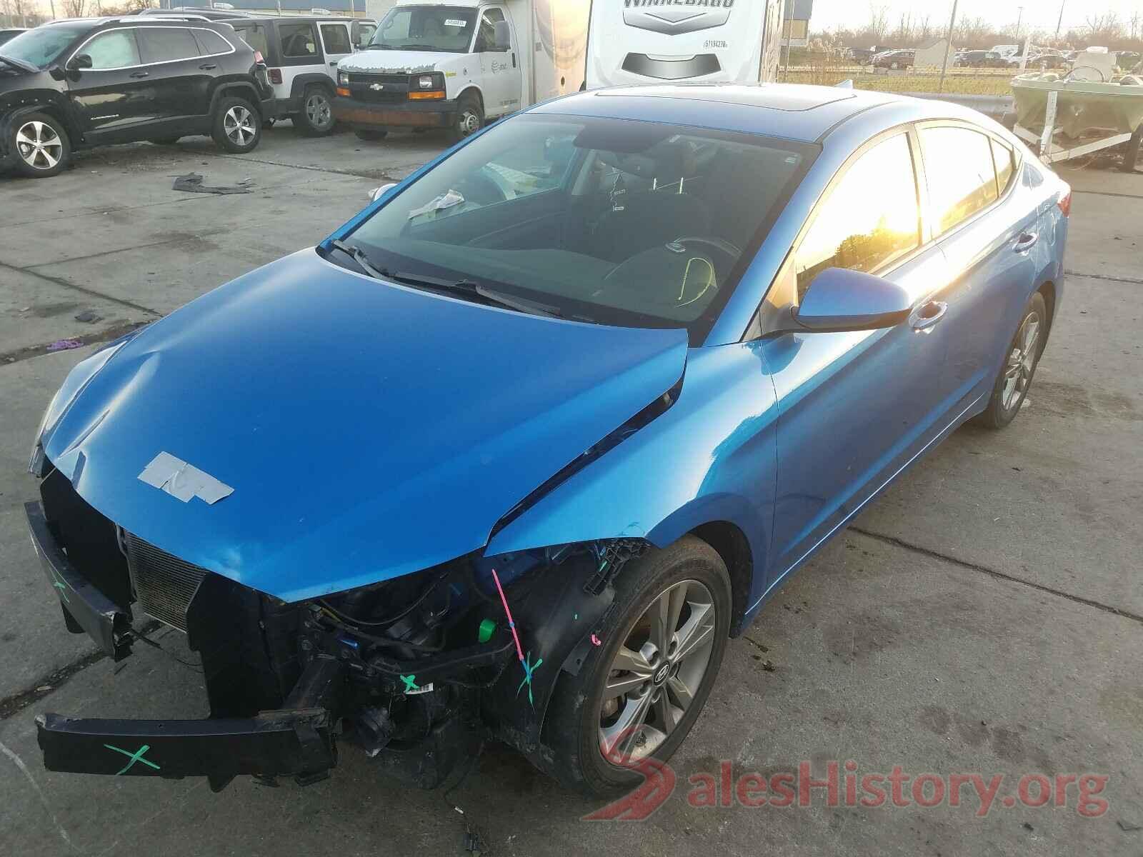 5NPD84LF6HH155846 2017 HYUNDAI ELANTRA