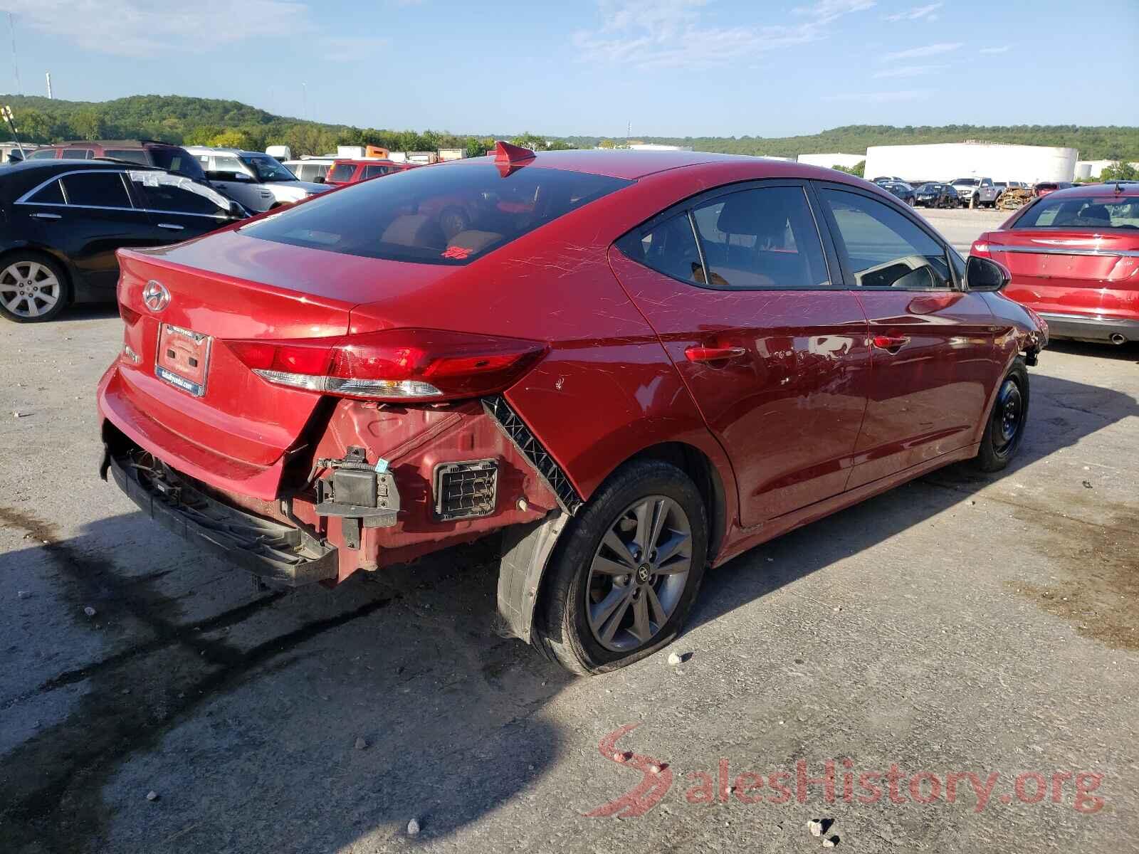 5NPD84LF9JH292351 2018 HYUNDAI ELANTRA