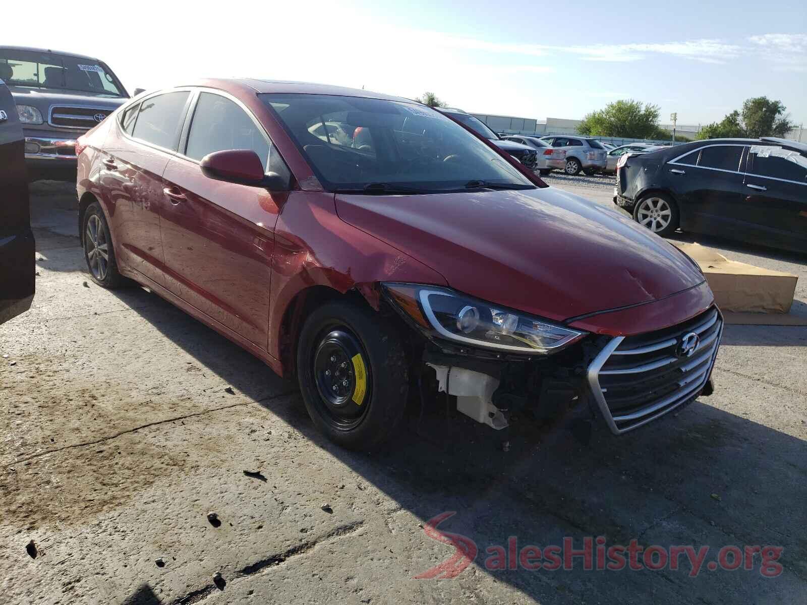 5NPD84LF9JH292351 2018 HYUNDAI ELANTRA