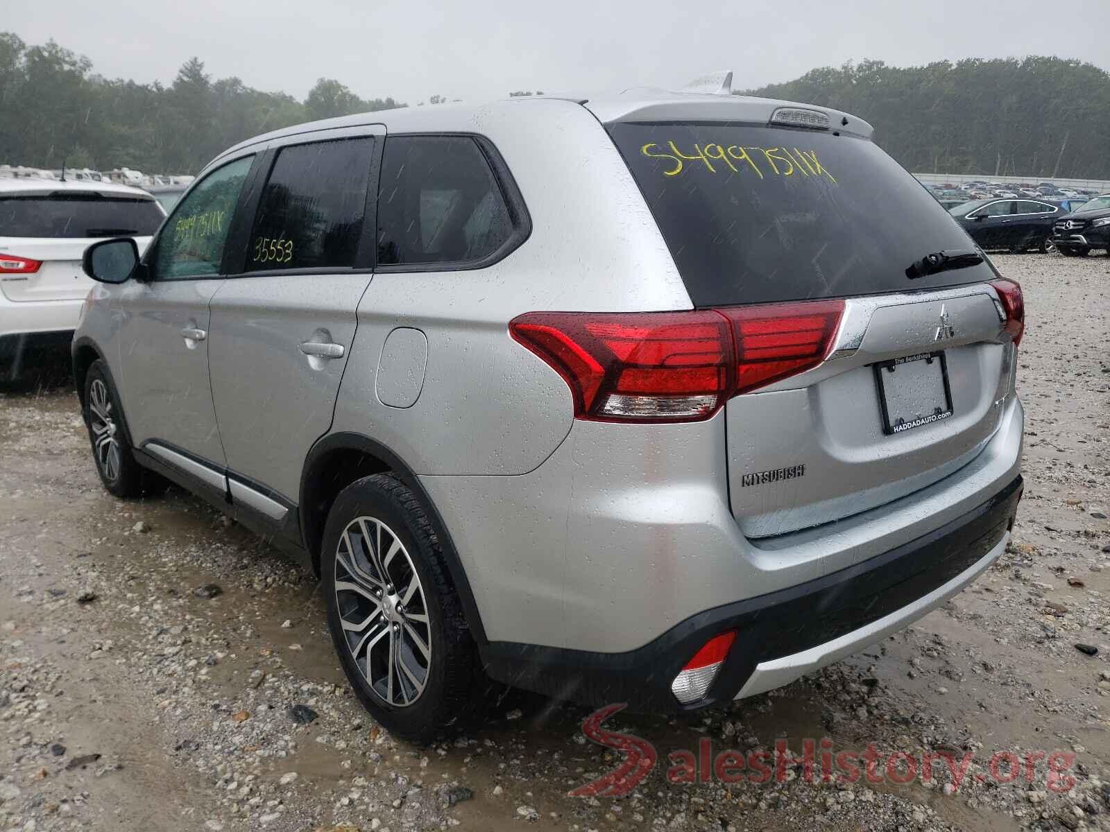 JA4AZ3A37JZ057503 2018 MITSUBISHI OUTLANDER