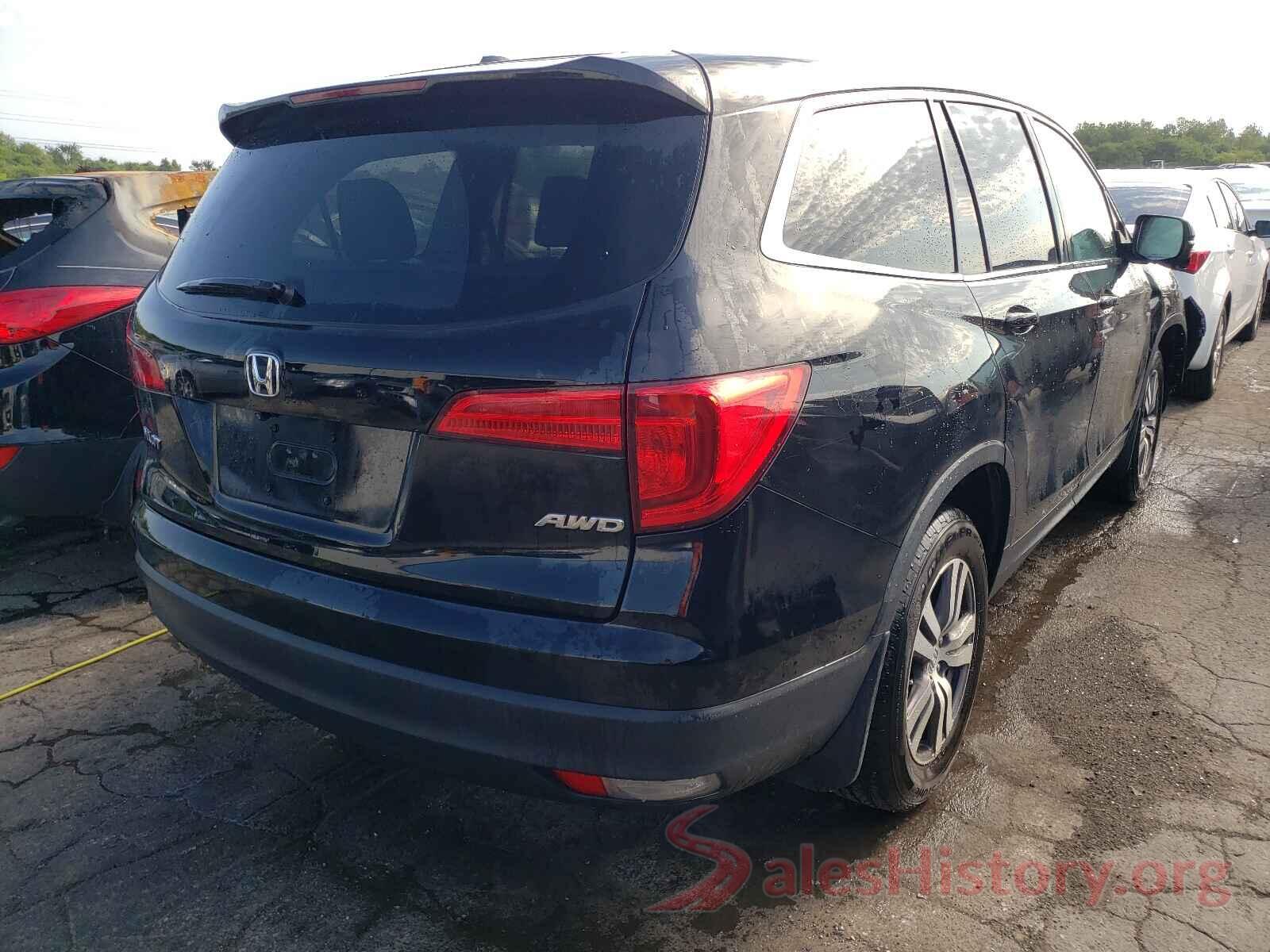 5FNYF6H55GB123194 2016 HONDA PILOT