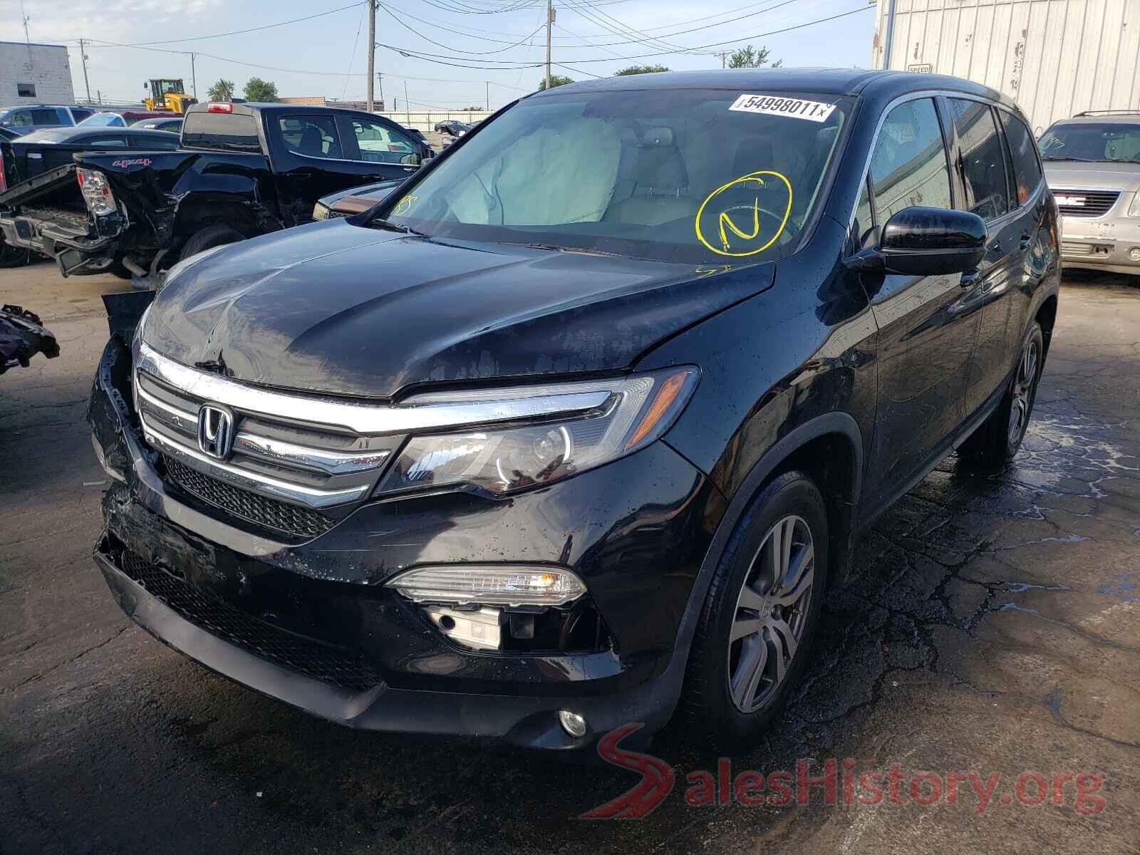 5FNYF6H55GB123194 2016 HONDA PILOT