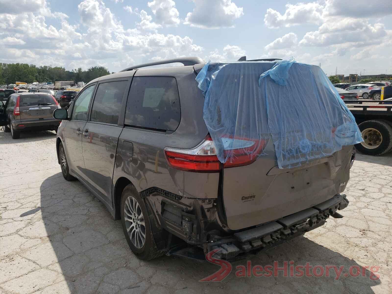 5TDYZ3DC1KS973886 2019 TOYOTA SIENNA