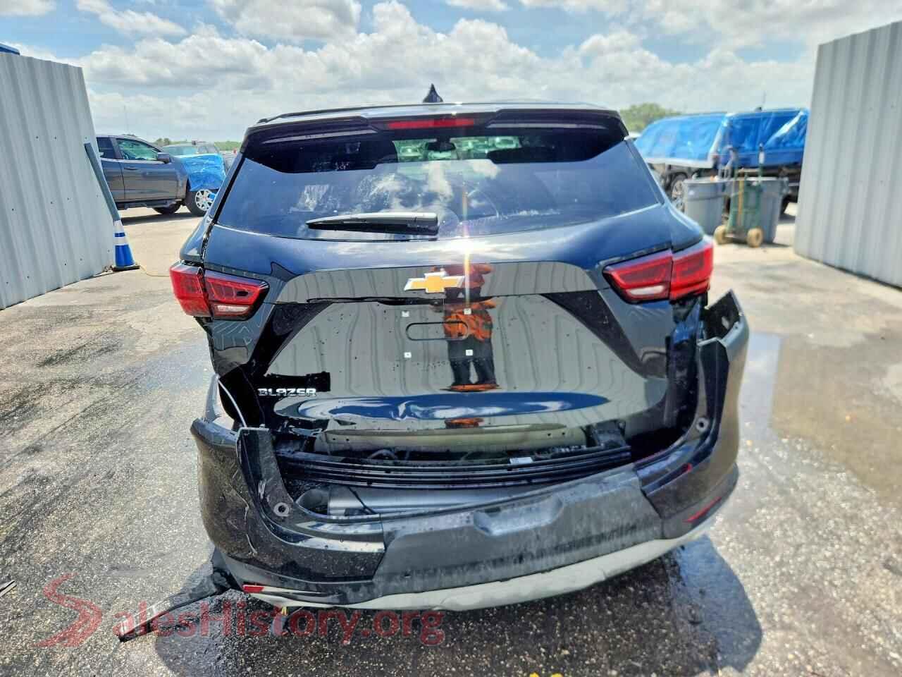 2026 CHEVROLET BLAZER VIN 3GNKBCR45TS150300, left side view