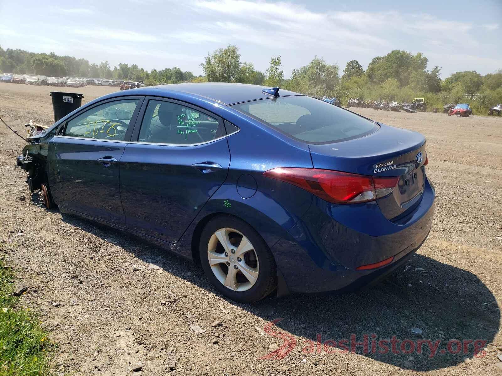 5NPDH4AE9GH710474 2016 HYUNDAI ELANTRA