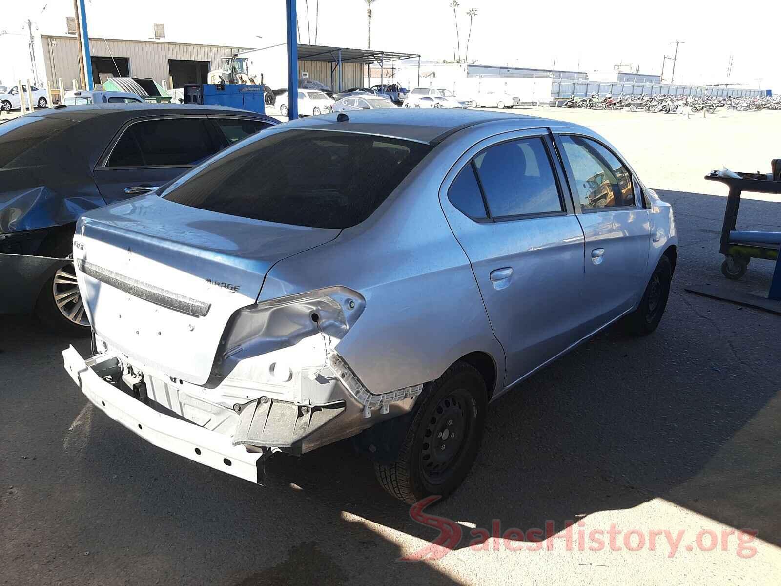 ML32F3FJ3HHF07969 2017 MITSUBISHI MIRAGE